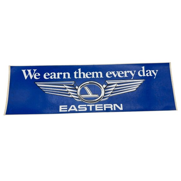 Eastern Air Lines Promo Lot: Sticker, Metro Express Pad, Tees & Pocket Mirror - Picture 2 of 7